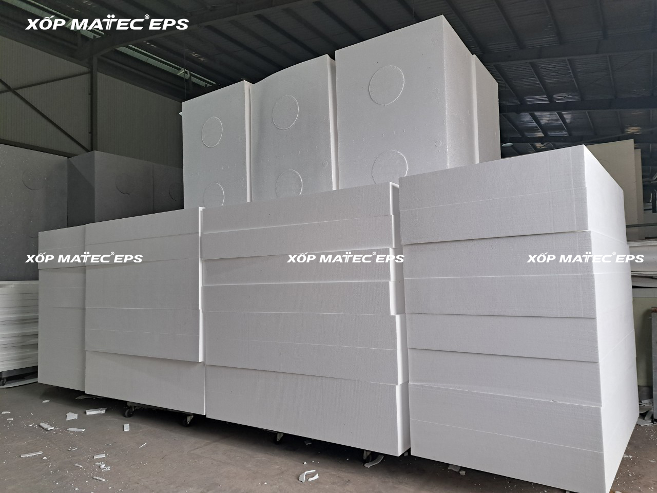 Xốp tôn nền– Giải pháp giảm tải nền móng hiệu quả cho công trình